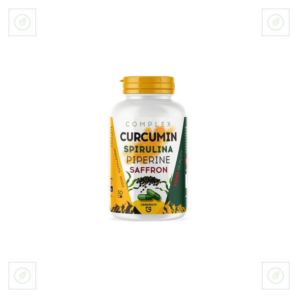 Complex Curcumin Spirulina Piperine Saffron